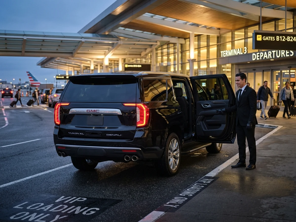 Chicago Midway MDW Airport executive chauffeur transfer